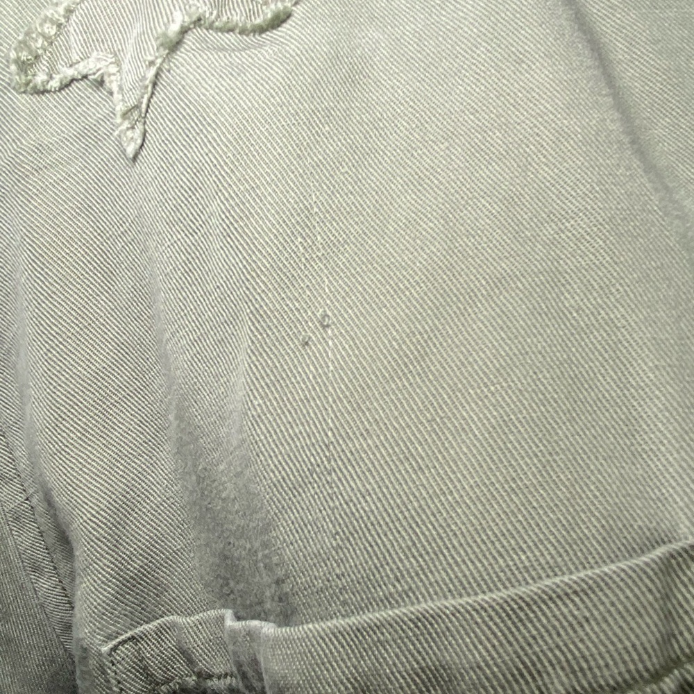 Rails Linen Marcel Sage with Stars Shirt Jacket Long Sleeve Button Down Green - Picture 16 of 16